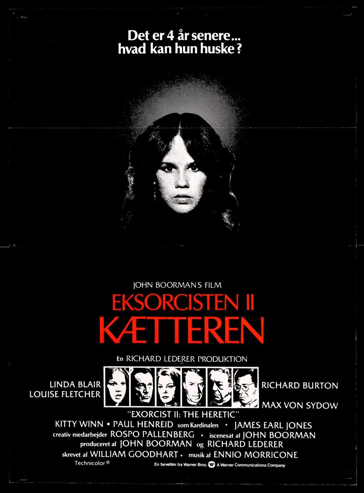 Exorcist II: The Heretic (1977) original movie poster for sale at Original Film Art