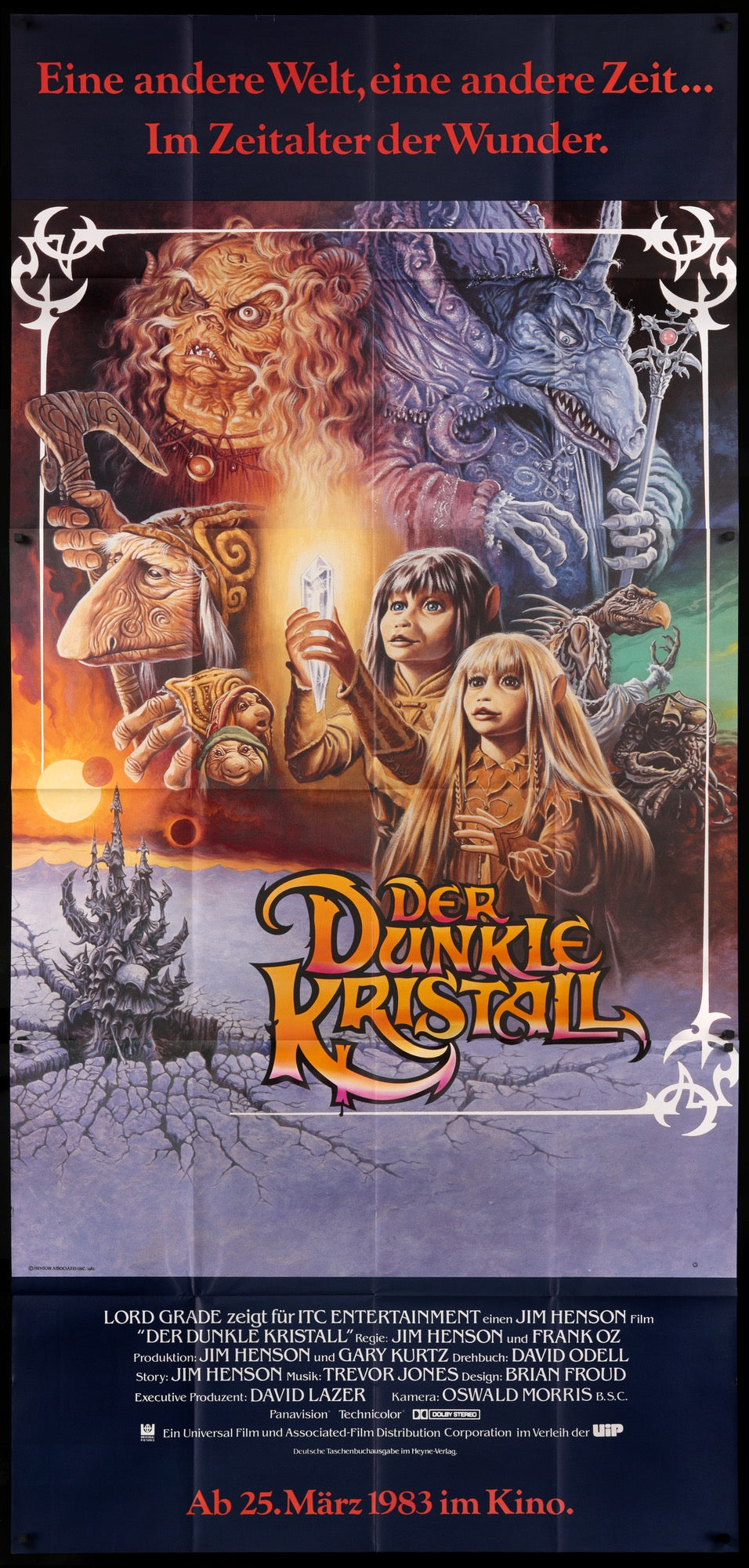 Dark Crystal (1982) original movie poster for sale at Original Film Art