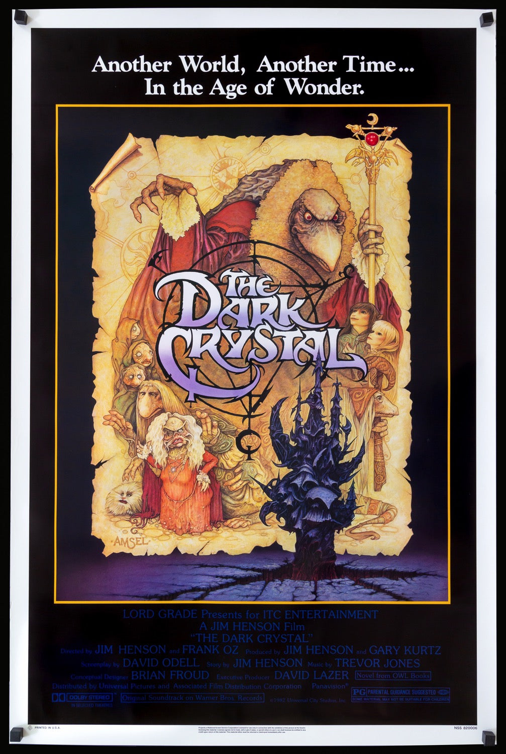 Dark Crystal (1982) original movie poster for sale at Original Film Art - Vintage Movie Posters