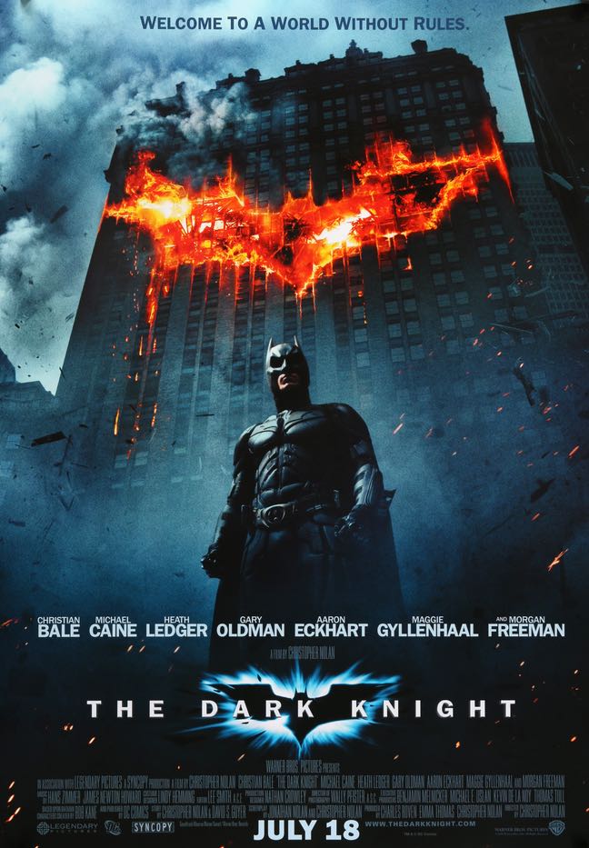 Dark Knight (2008) original movie poster for sale at Original Film Art