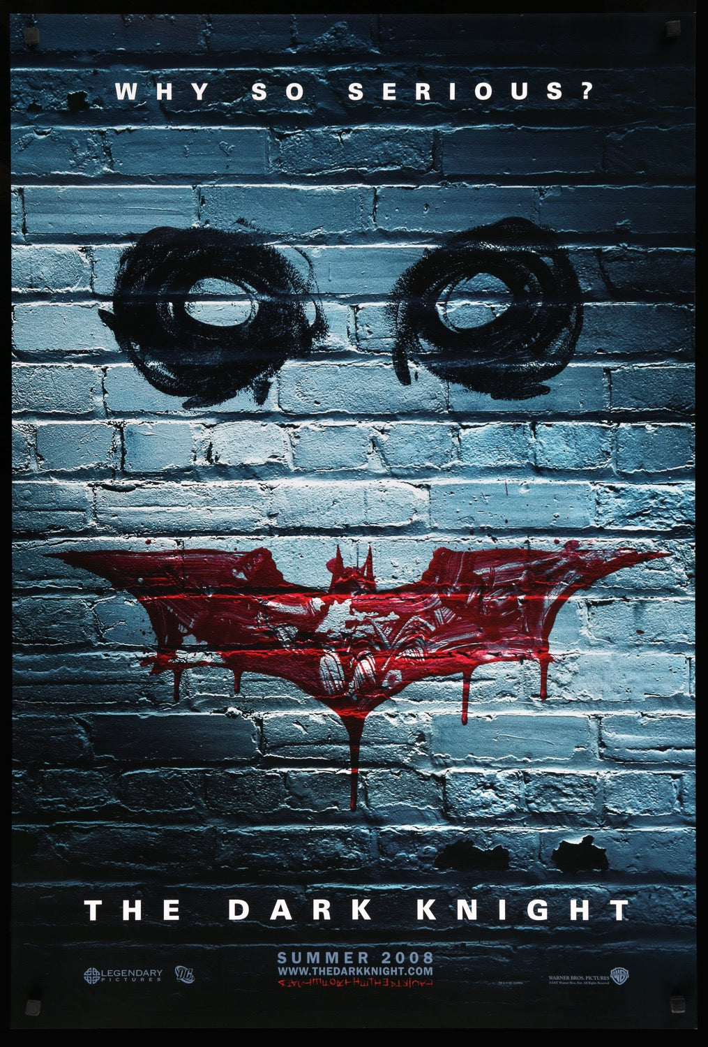 Dark Knight (2008) original movie poster for sale at Original Film Art