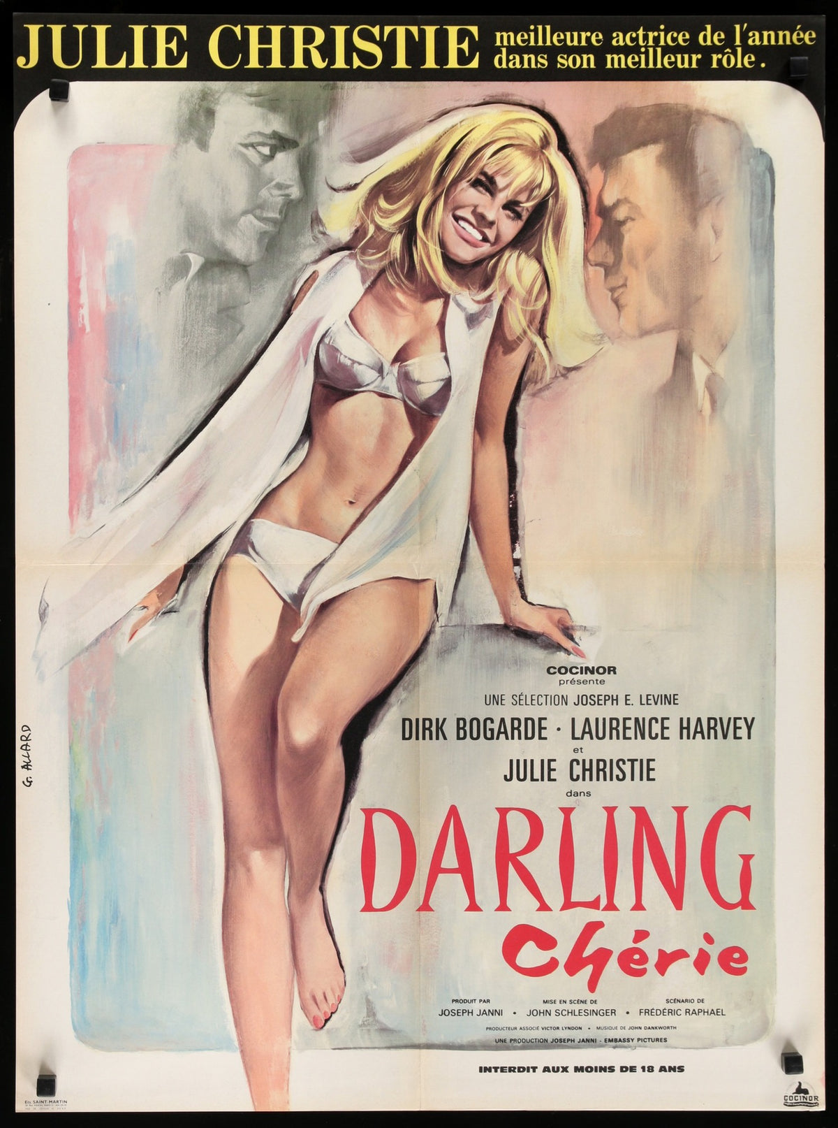 Darling (1965) original movie poster for sale at Original Film Art