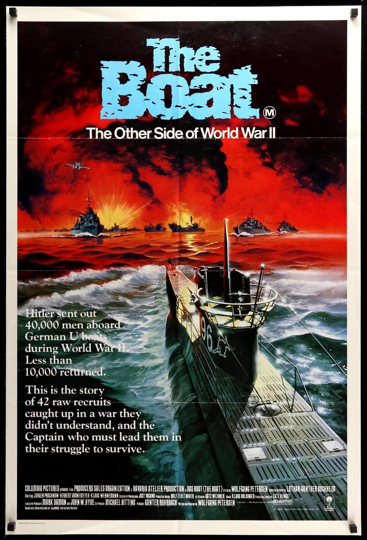 Das Boot (1981) original movie poster for sale at Original Film Art