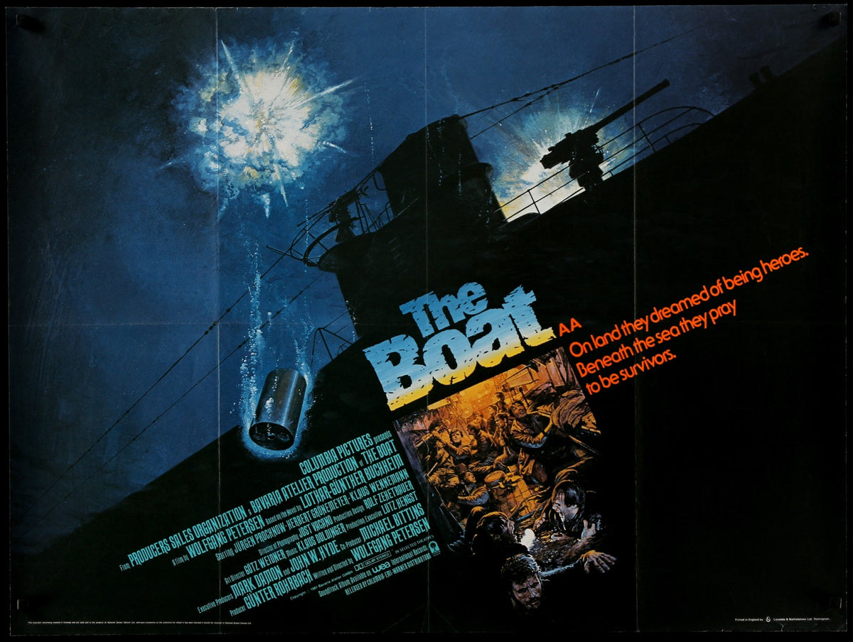 Das Boot (1981) original movie poster for sale at Original Film Art - Vintage Movie Posters
