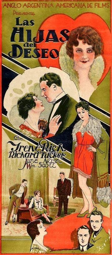 Daughters of Desire (1929) Original Argentine Movie Poster - Original Film  Art - Vintage Movie Posters