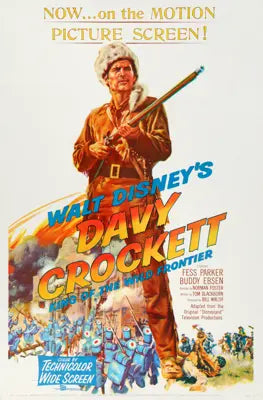 Davy Crockett, King of the Wild Frontier (1955) original movie poster for sale at Original Film Art