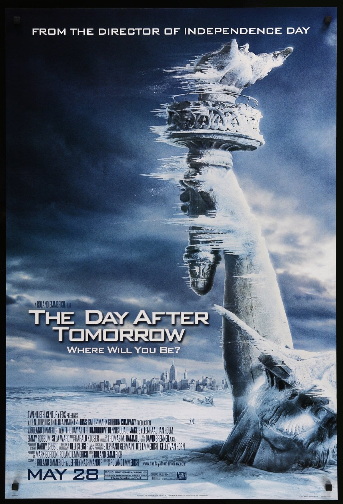 Day After Tomorrow (2004) original movie poster for sale at Original Film Art