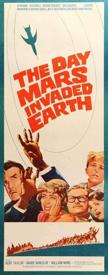 Day Mars Invaded Earth (1963) original movie poster for sale at Original Film Art