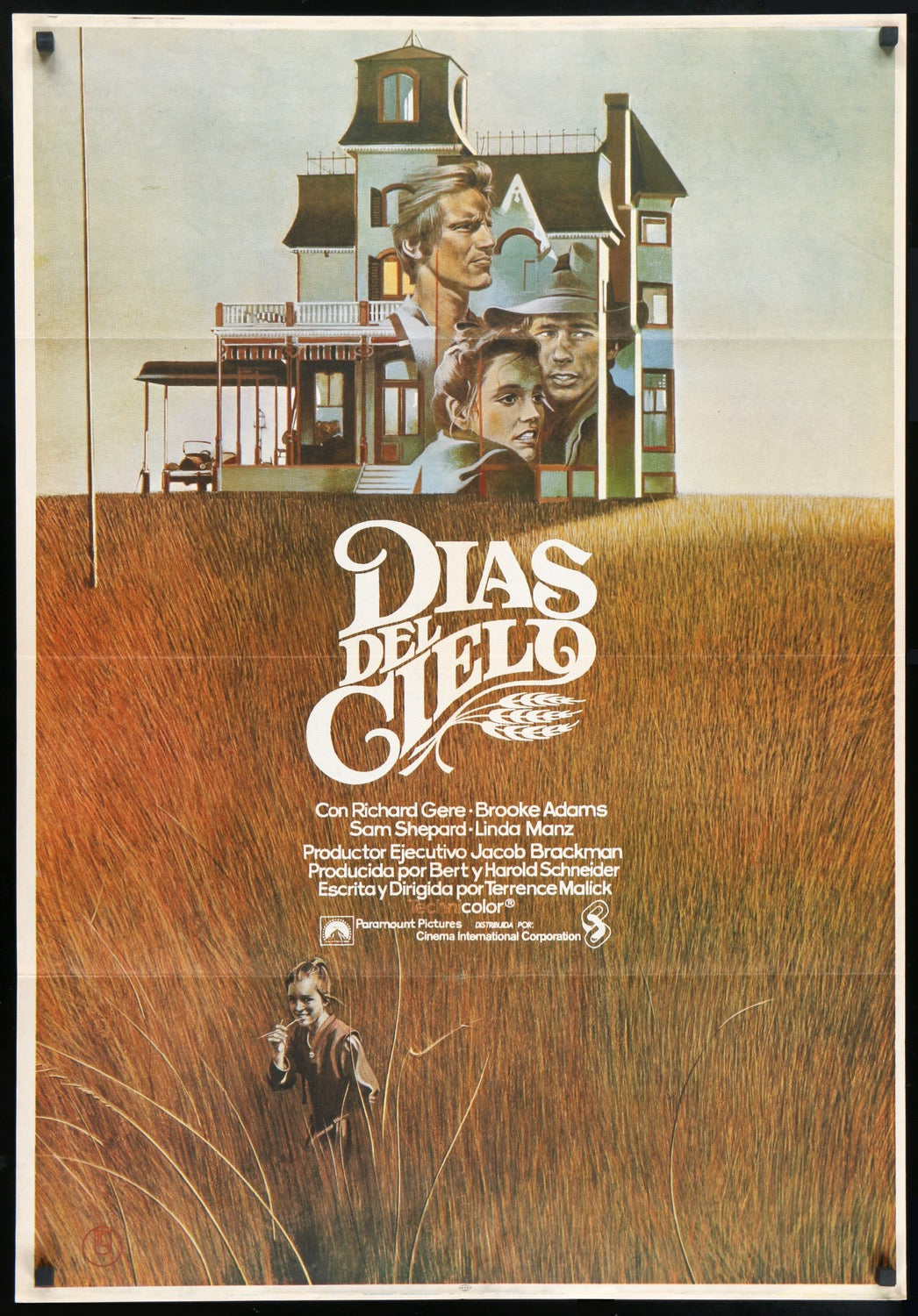 Days of Heaven (1978) original movie poster for sale at Original Film Art - Vintage Movie Posters
