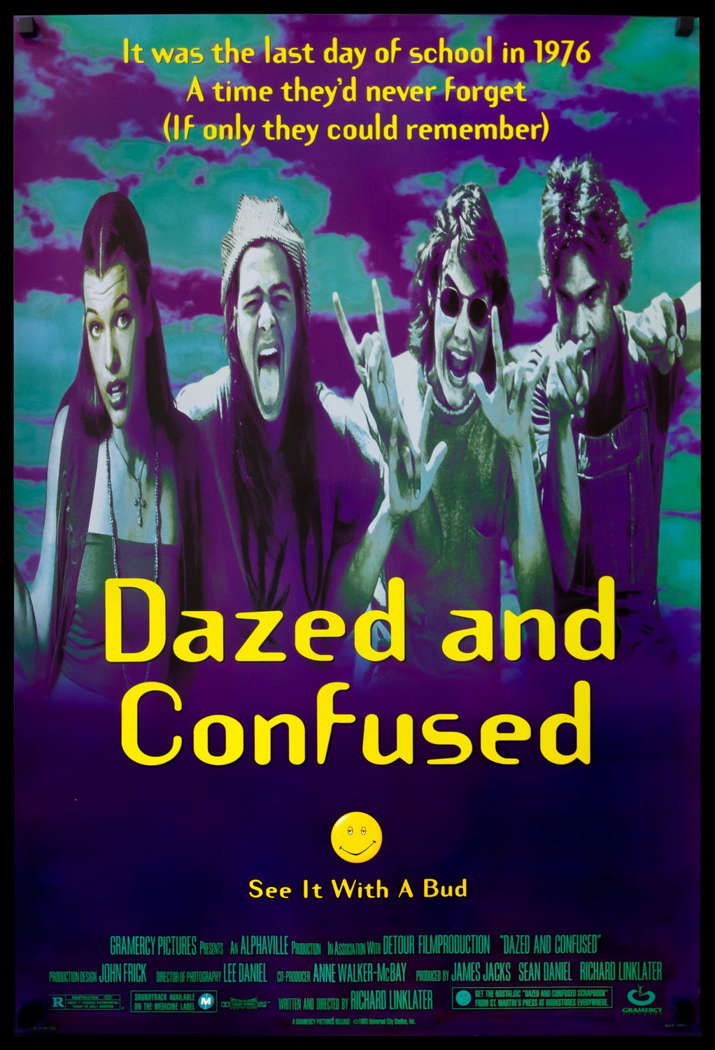 Dazed and Confused (1993) original movie poster for sale at Original Film Art