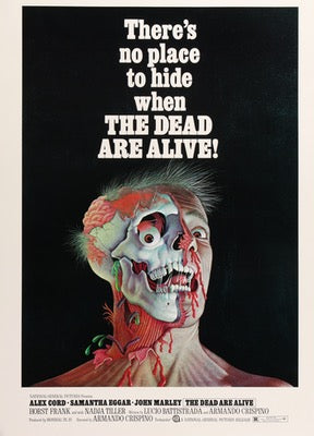Dead are Alive (1972) original movie poster for sale at Original Film Art