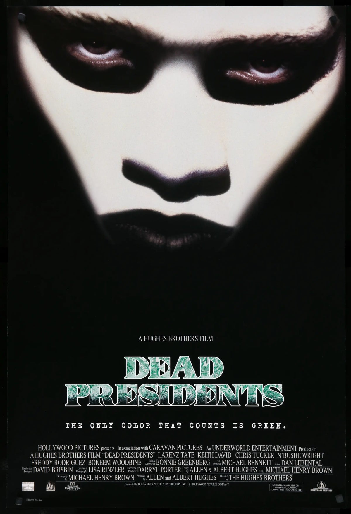 Dead Presidents (1995) original movie poster for sale at Original Film Art