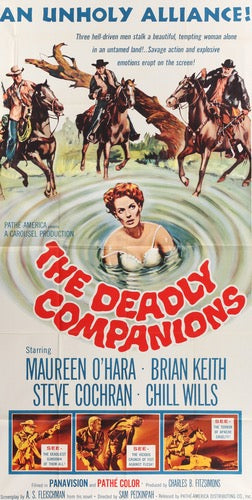 Deadly Companions (1961) original movie poster for sale at Original Film Art