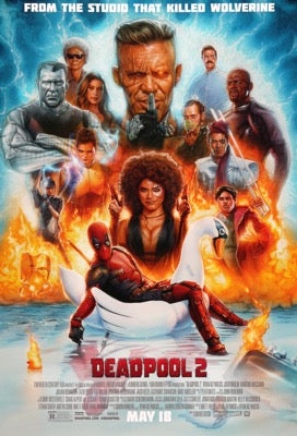 Deadpool 2 (2018) original movie poster for sale at Original Film Art