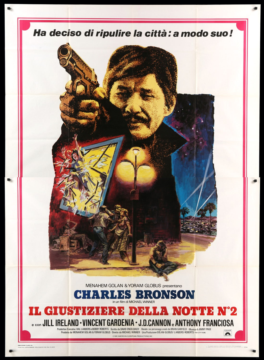 Death Wish II (1982) original movie poster for sale at Original Film Art