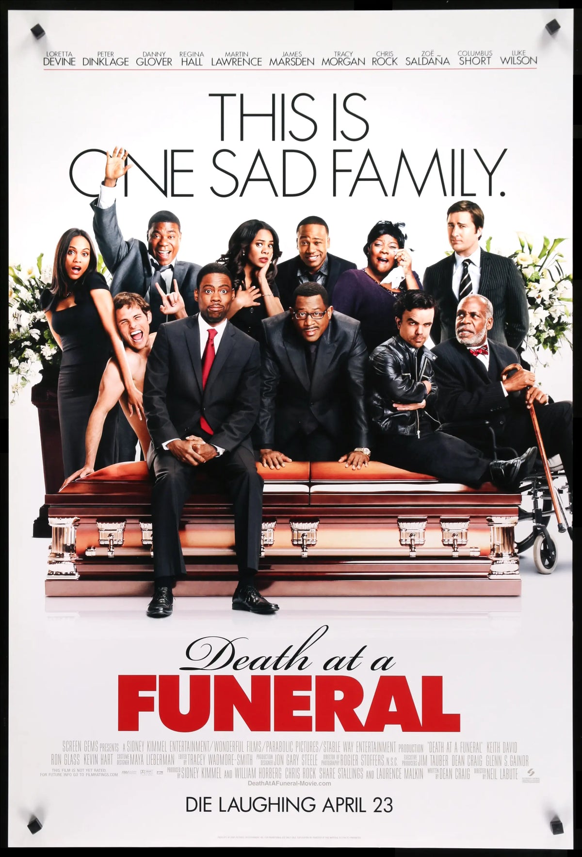 Death at a Funeral (2010) original movie poster for sale at Original Film Art