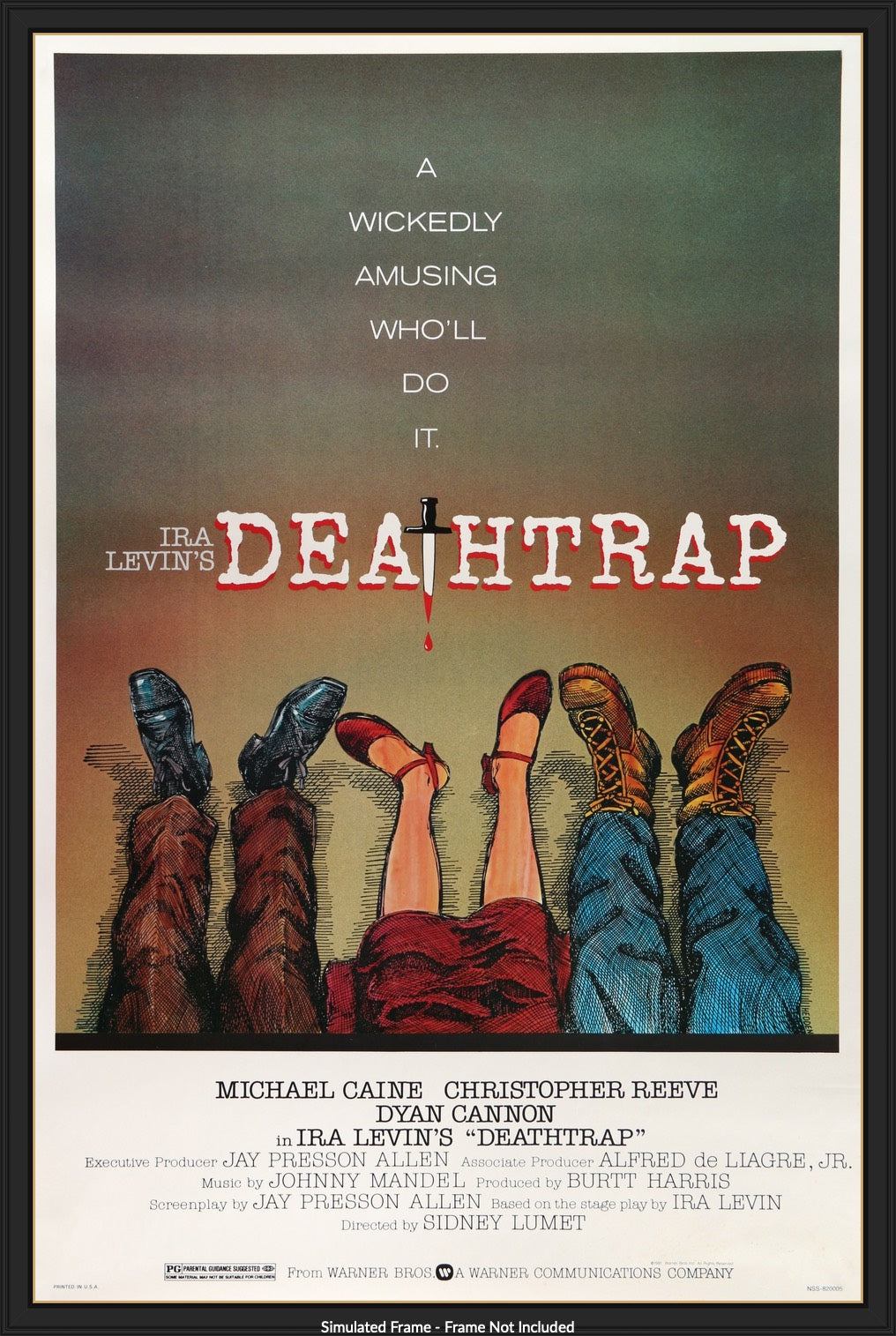 Deathtrap (1982) original movie poster for sale at Original Film Art