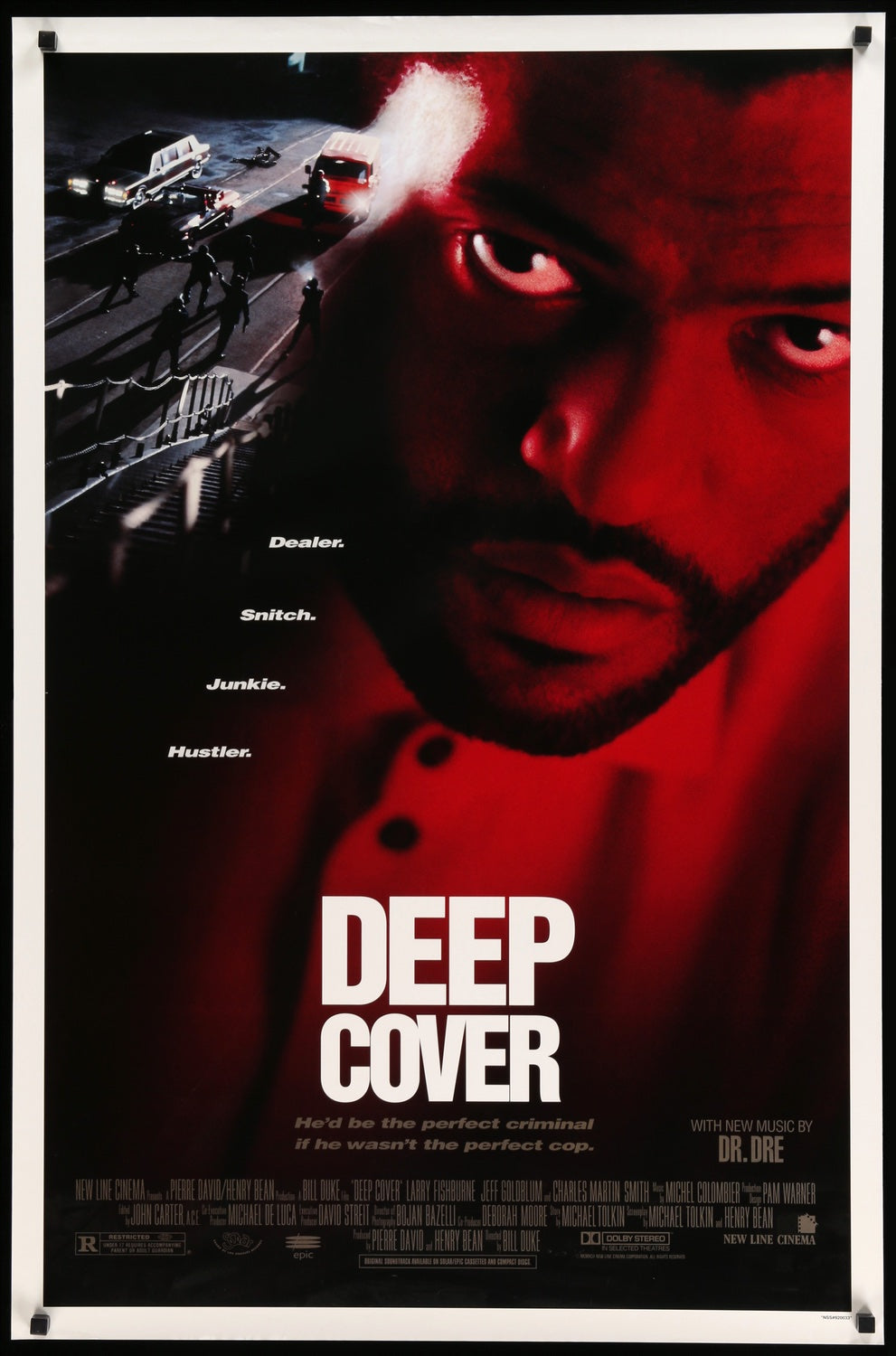 Deep Cover (1992) original movie poster for sale at Original Film Art