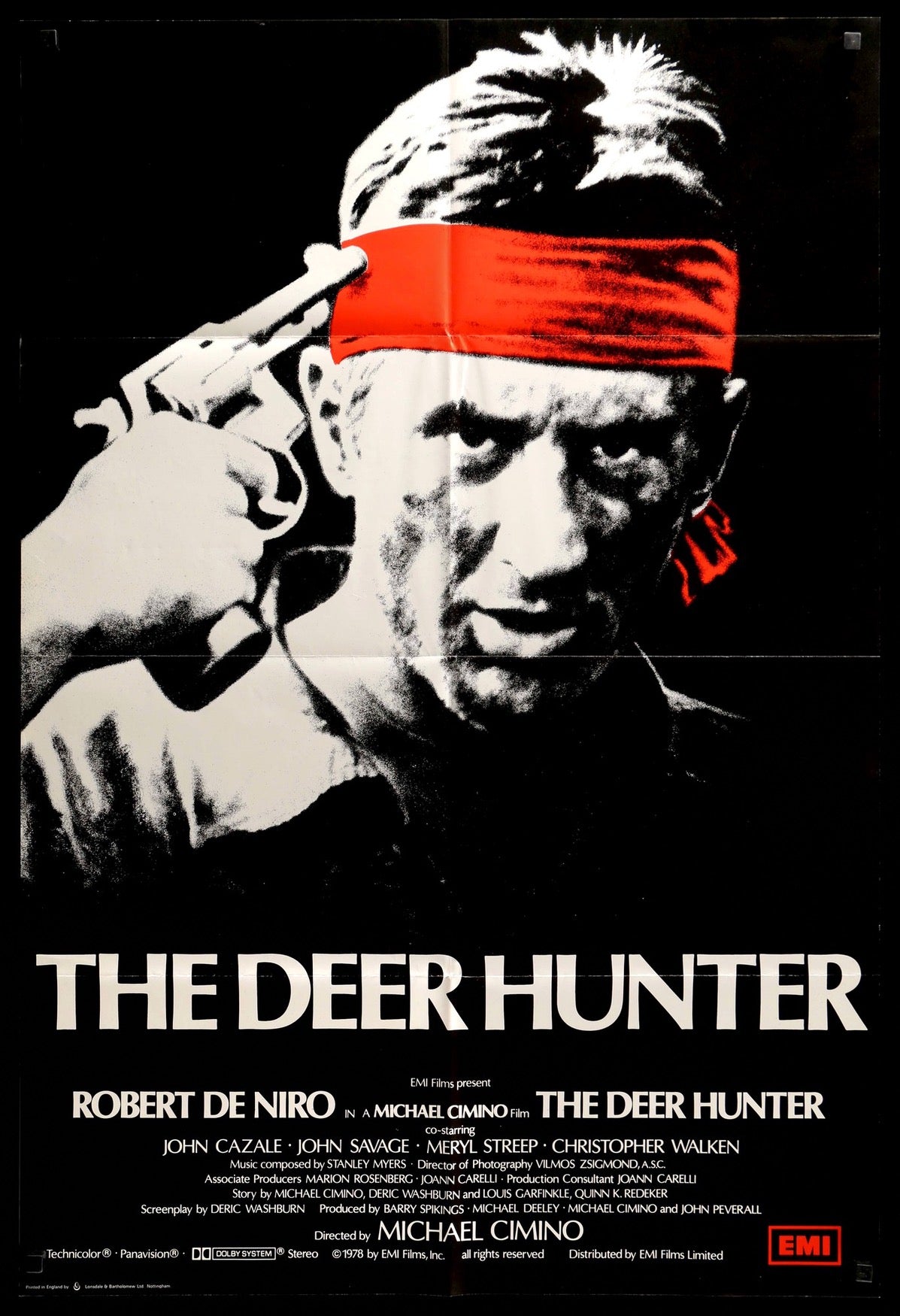 Deer Hunter (1978) original movie poster for sale at Original Film Art - Vintage Movie Posters