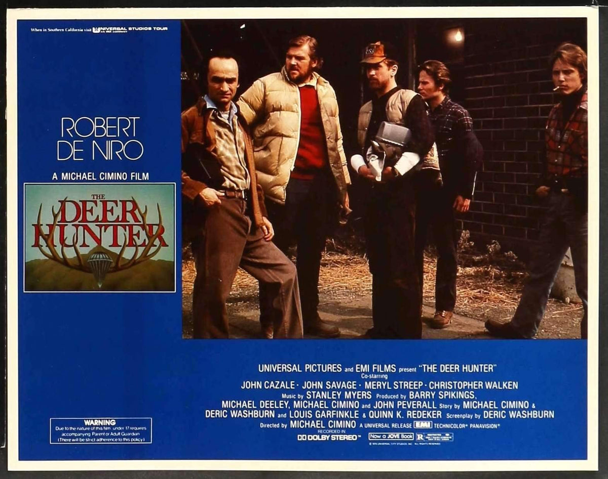Deer Hunter (1978) Lobby Card original movie poster for sale at Original Film Art - Vintage Movie Posters