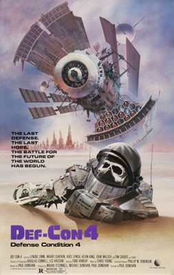 Def-Con 4 (1985) original movie poster for sale at Original Film Art