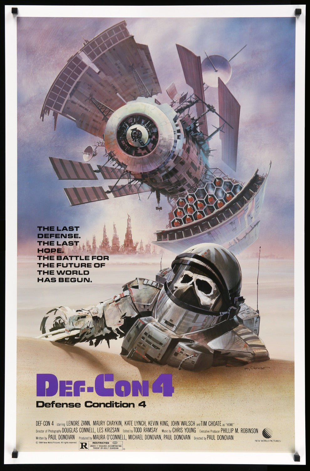 Def-Con 4 (1985) original movie poster for sale at Original Film Art