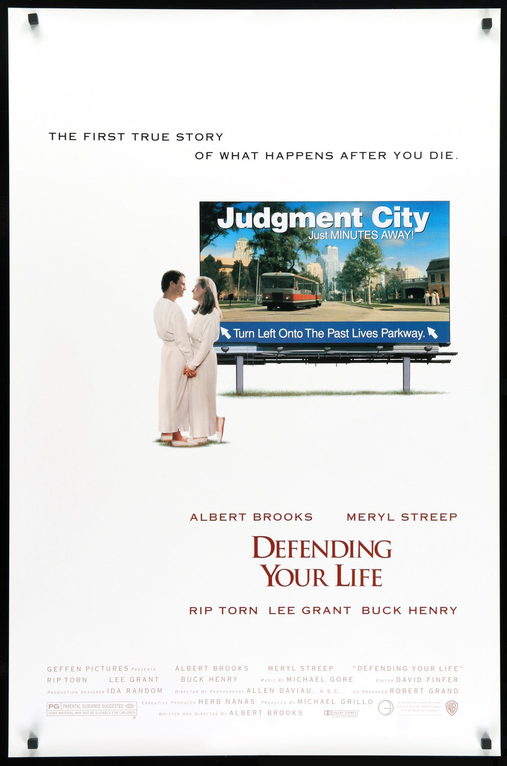 Defending Your Life (1991) original movie poster for sale at Original Film Art - Vintage Movie Posters