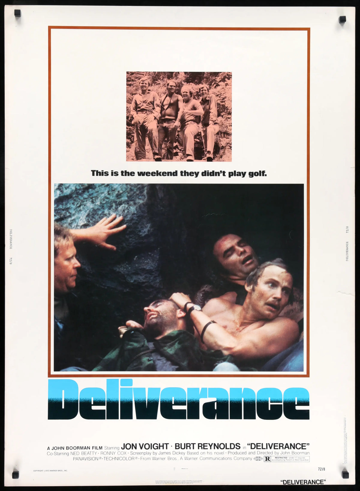 Deliverance (1972) original movie poster for sale at Original Film Art - Vintage Movie Posters