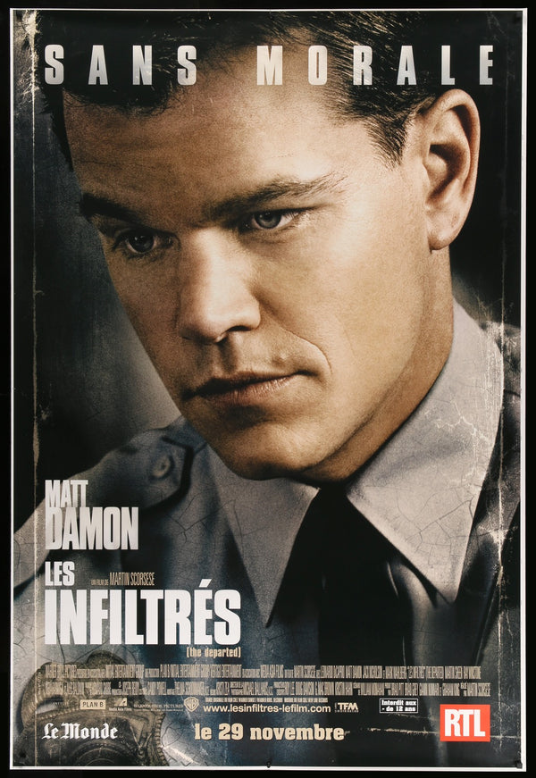 The Departed (2006) Original French Grande Movie Poster - Original