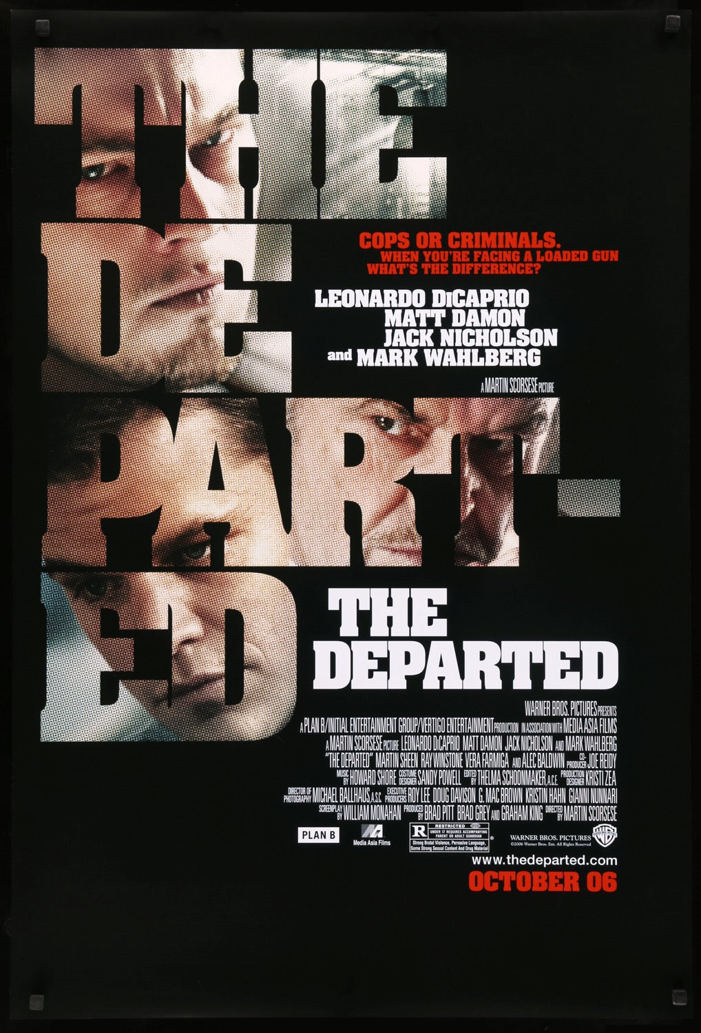 Departed (2006) original movie poster for sale at Original Film Art