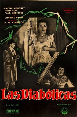Diabolique (1955) original movie poster for sale at Original Film Art - Vintage Movie Posters