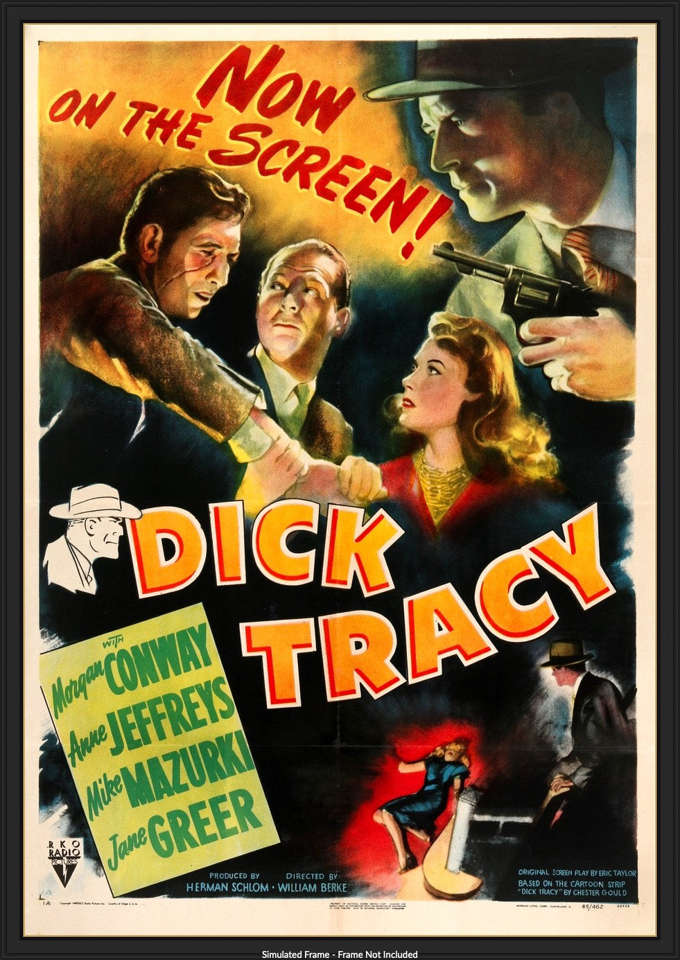 Dick Tracy (1945) original movie poster for sale at Original Film Art