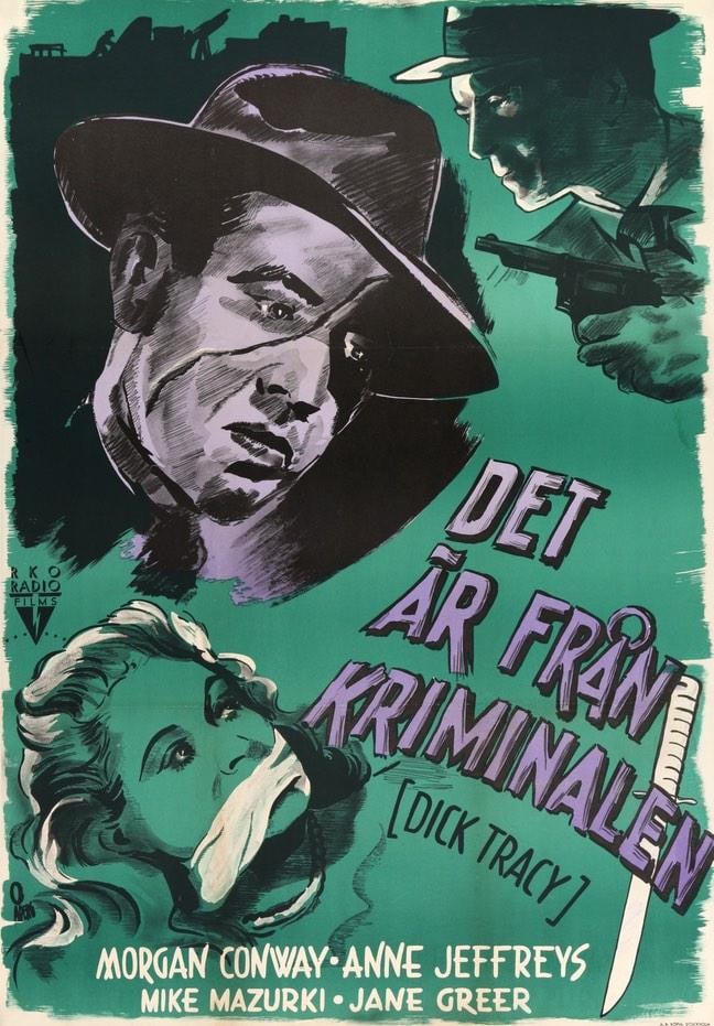 Dick Tracy (1945) original movie poster for sale at Original Film Art