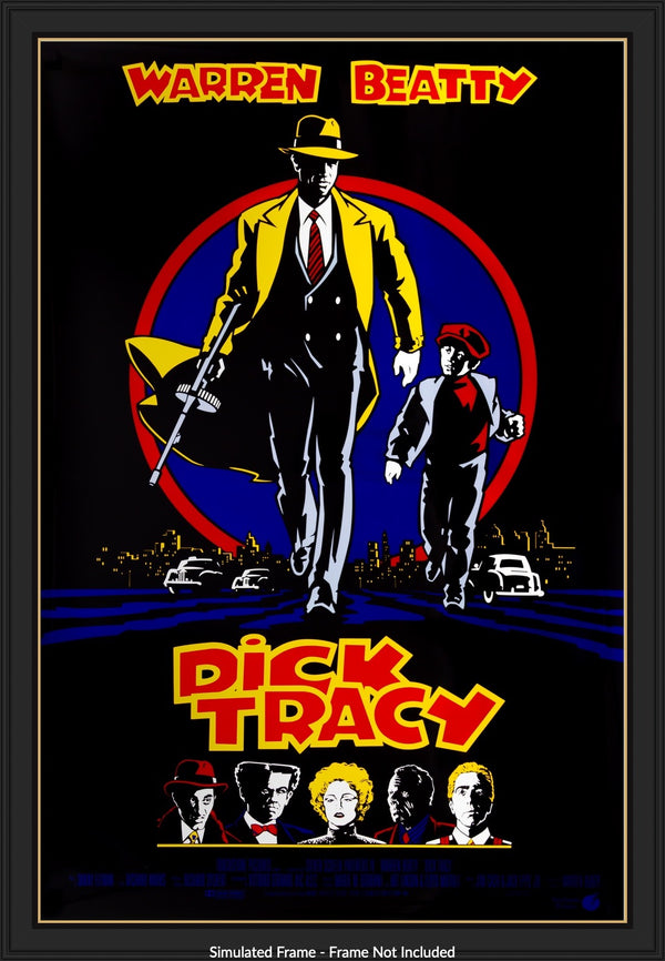 Dick Tracy (1990) Póster de película original de una hoja - Original Film Art - Vintage Movie Posters