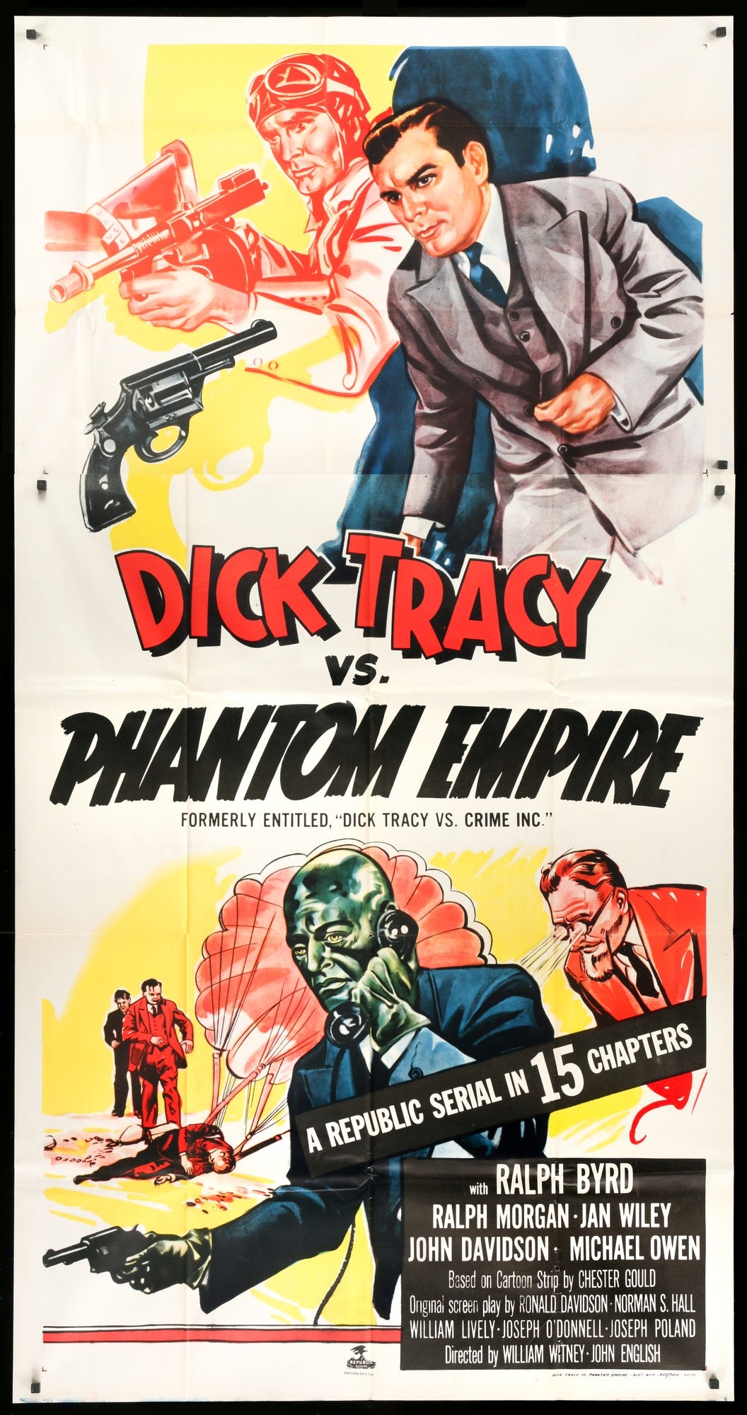 Dick Tracy vs. Crime, Inc. (1941) original movie poster for sale at Original Film Art