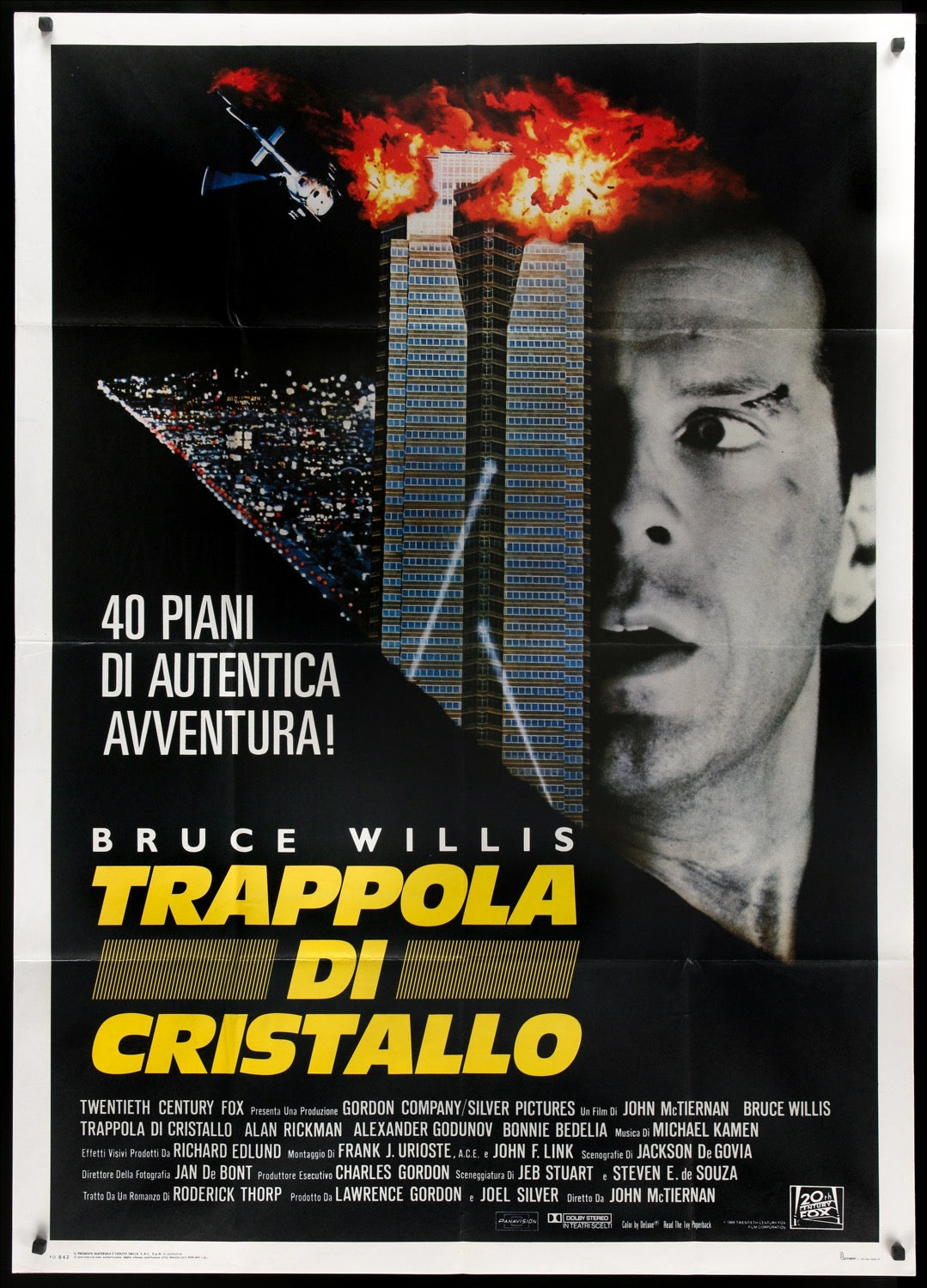 Die Hard (1988) original movie poster for sale at Original Film Art - Vintage Movie Posters