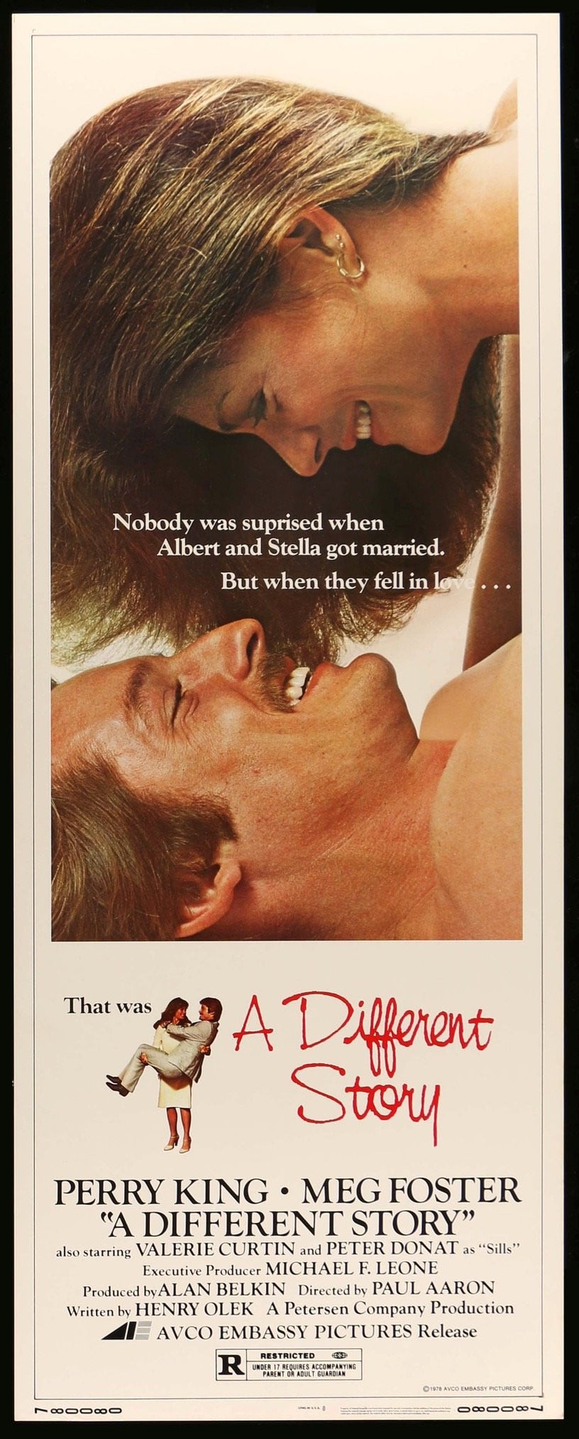 A Different Story (1978) original movie poster for sale at Original Film Art