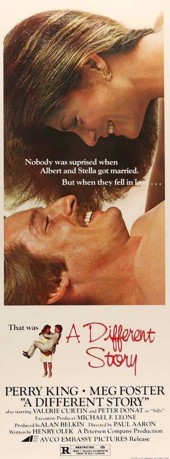 A Different Story (1978) original movie poster for sale at Original Film Art