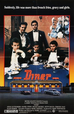 Diner (1982) original movie poster for sale at Original Film Art