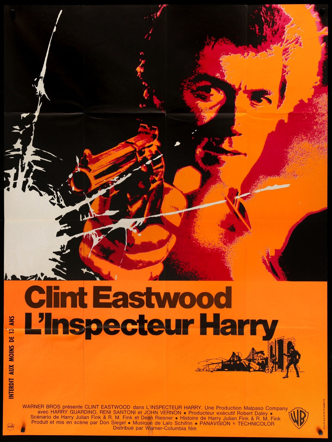 Dirty Harry (1971) original movie poster for sale at Original Film Art