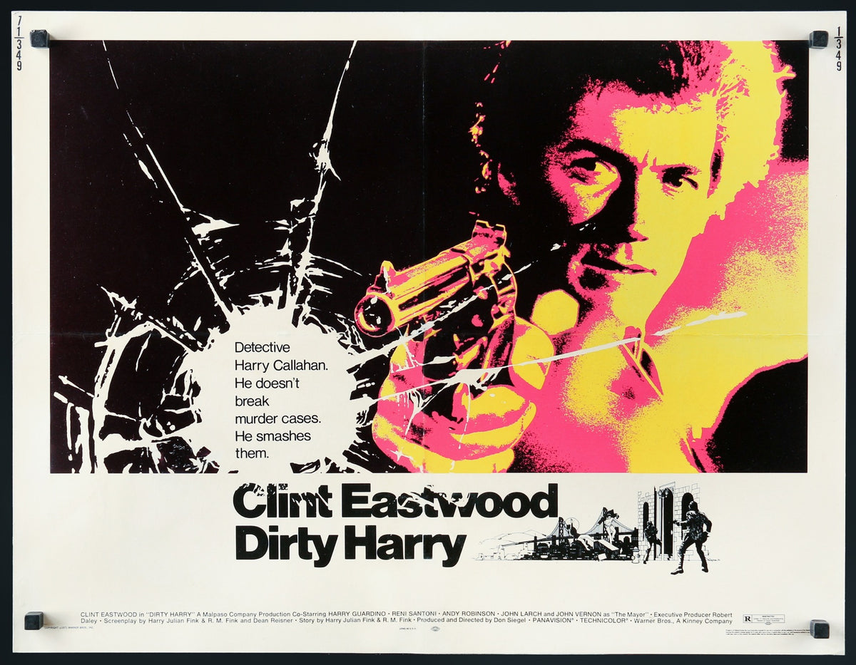 Dirty Harry (1971) original movie poster for sale at Original Film Art