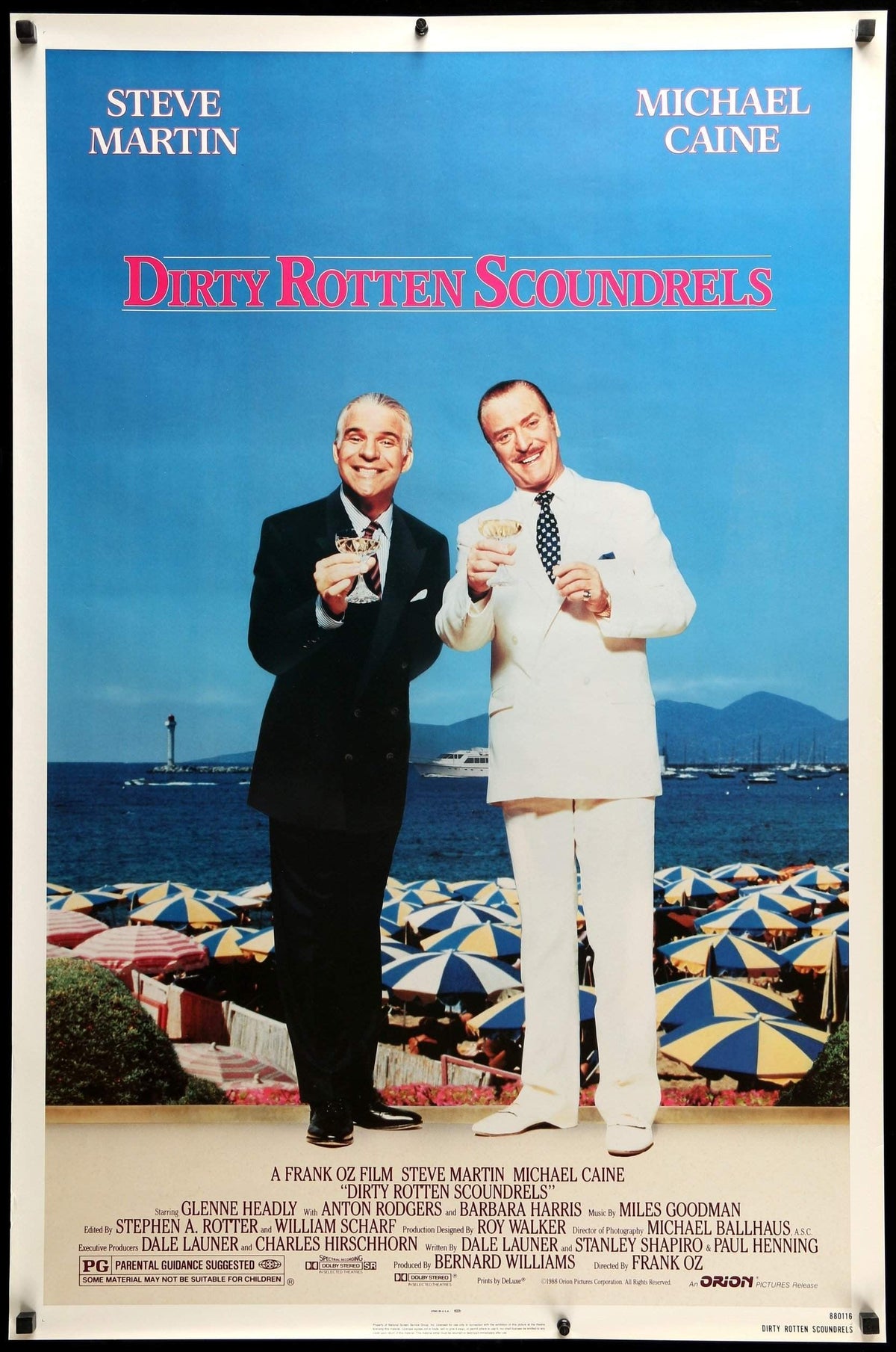 Dirty Rotten Scoundrels (1988) original movie poster for sale at Original Film Art