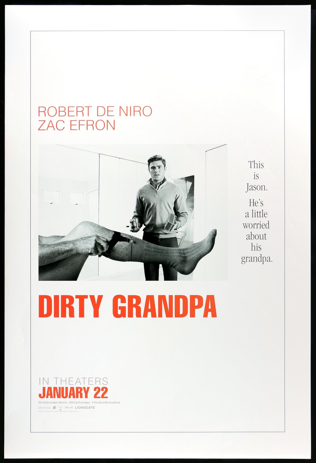 Dirty Grandpa (2016) original movie poster for sale at Original Film Art - Vintage Movie Posters