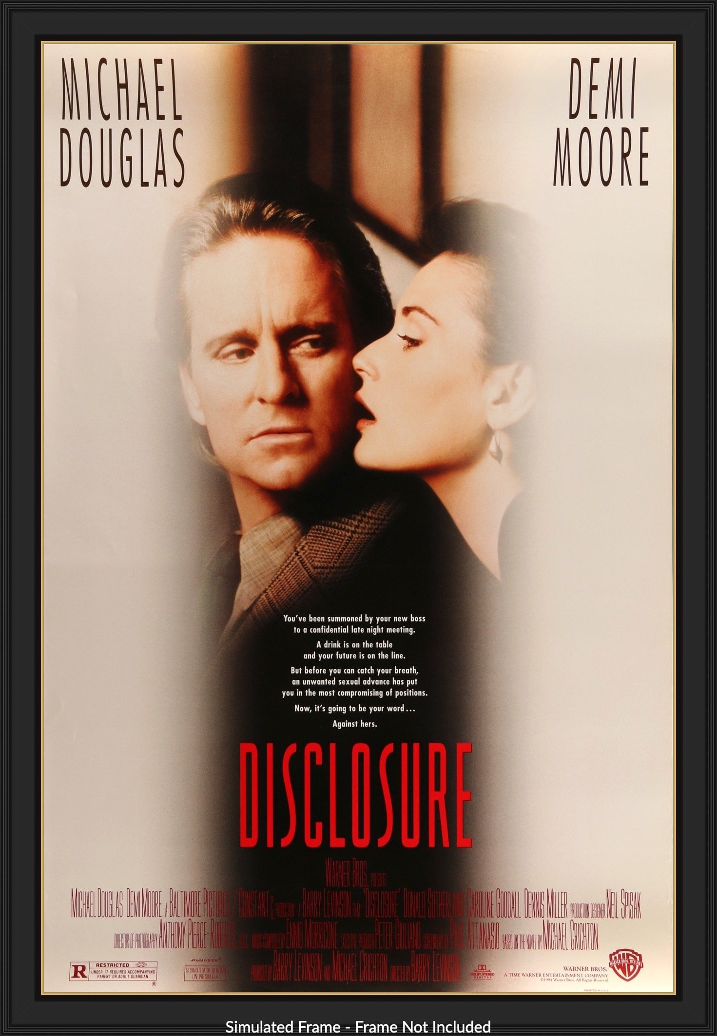 Disclosure (1994) original movie poster for sale at Original Film Art