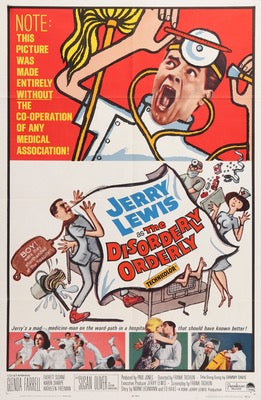 Disorderly Orderly (1965) original movie poster for sale at Original Film Art