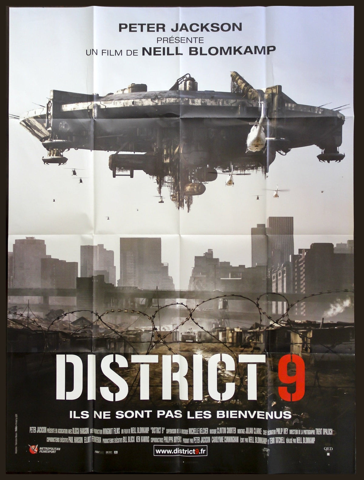 District 9 (2009) original movie poster for sale at Original Film Art