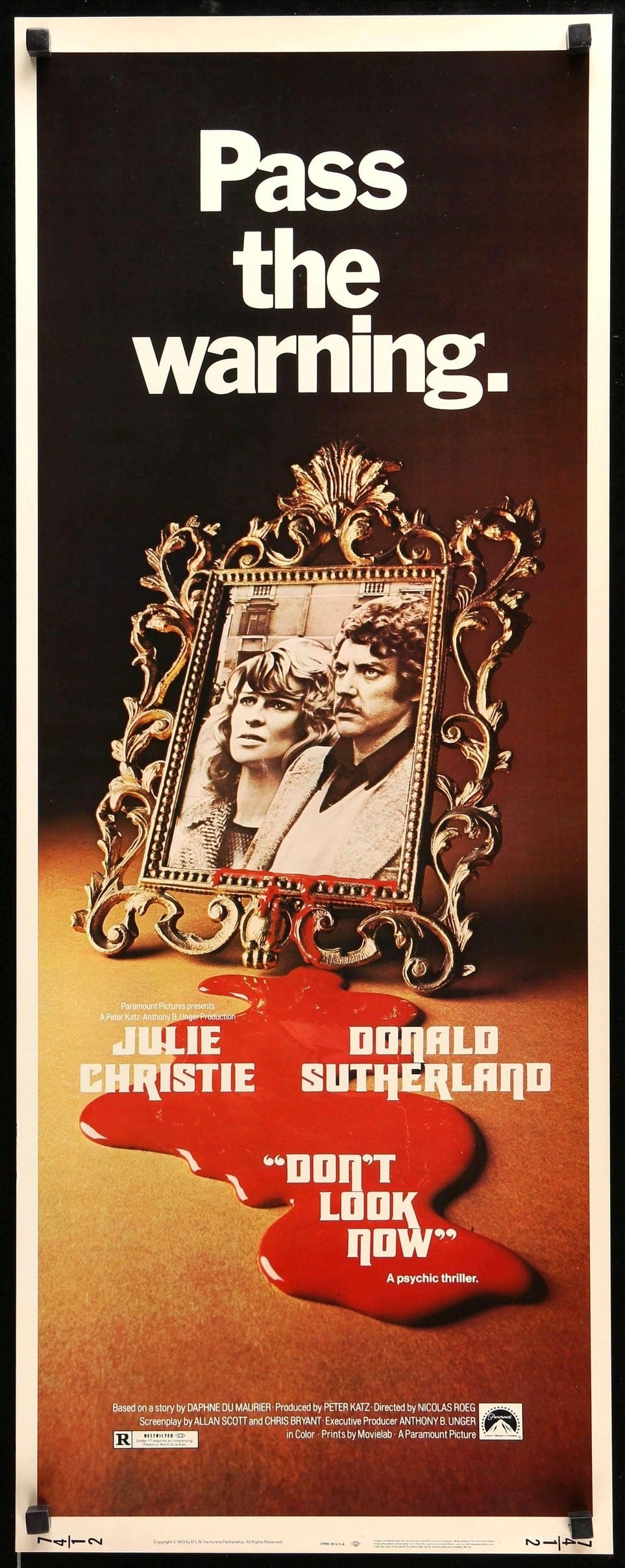 Don&#39;t Look Now (1973) original movie poster for sale at Original Film Art
