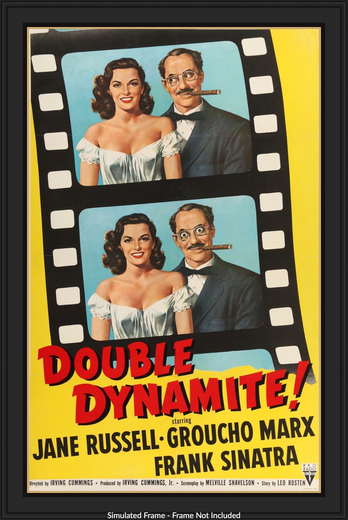Double Dynamite (1951) original movie poster for sale at Original Film Art