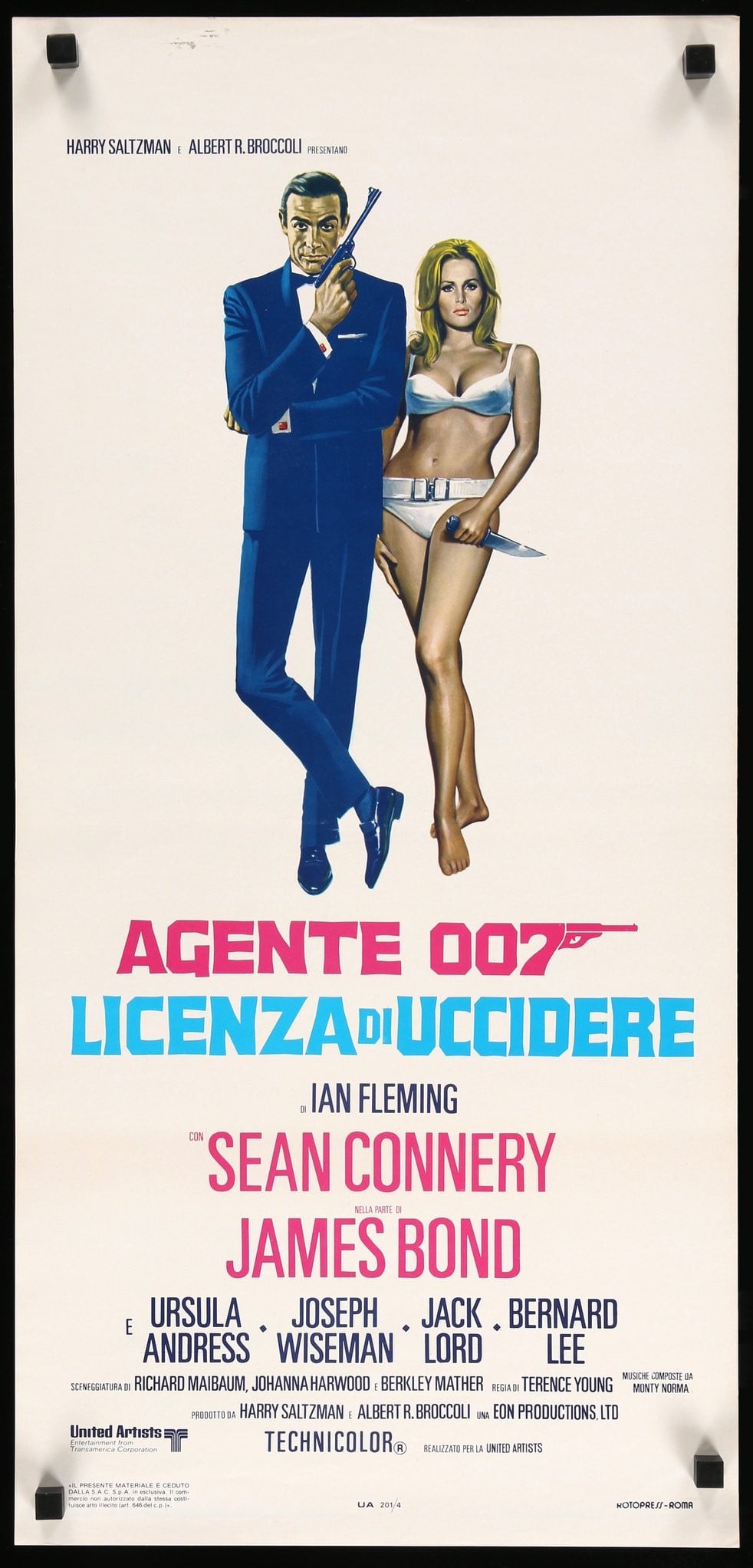 Dr. No (1962) original movie poster for sale at Original Film Art