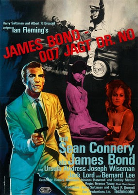 Dr. No (1962) original movie poster for sale at Original Film Art